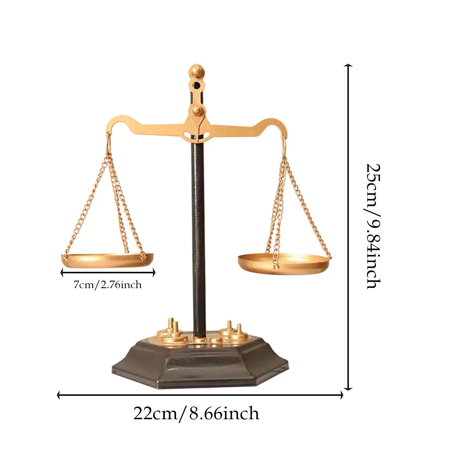 

Декоративные весы из железа