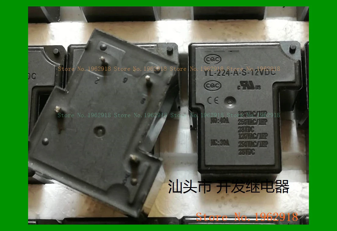 4 YL-224-A-S-12VDC DIP4 YL-224-C-S-24VDC DIP6 40A