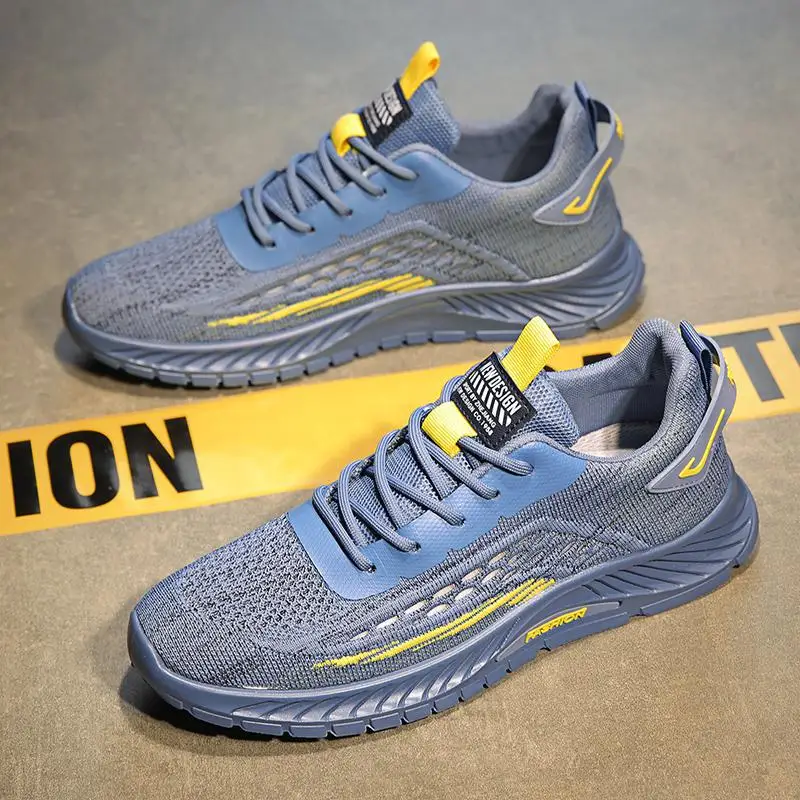 

2023 New Sports Shoes Men's Running Breathable Men's Wear-Resistant Lovers Shoes Autumn All-Match Fashion Casual Shoes Men