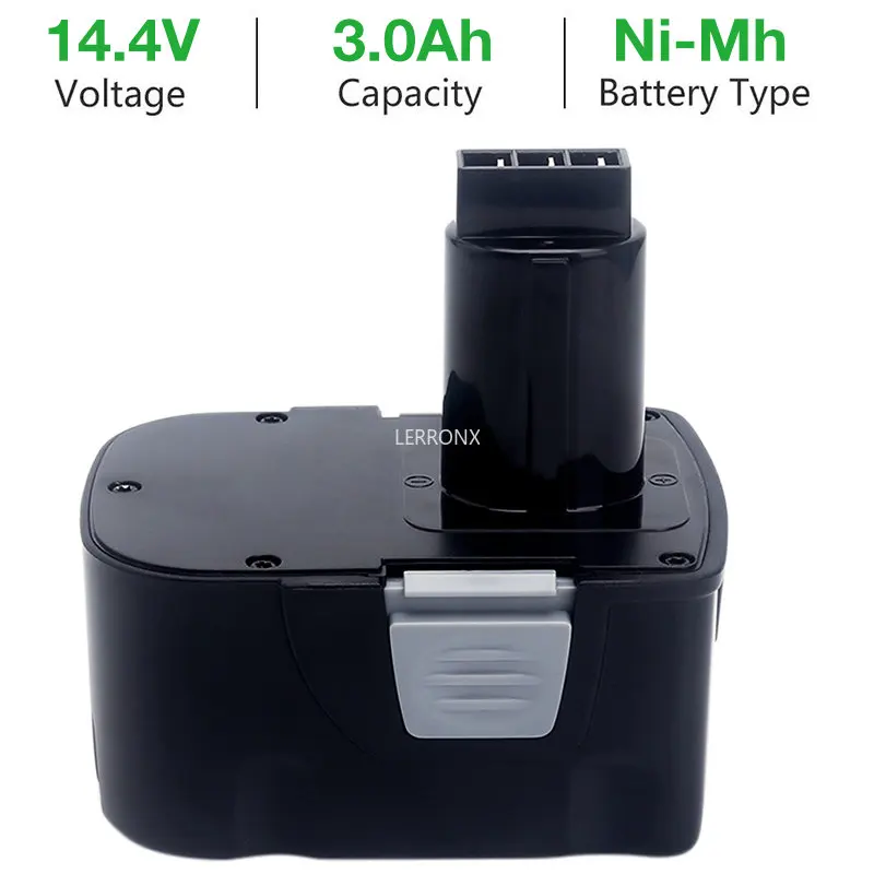 14.4V 2000mAh Ni-CD 3000mAh Ni-MH DA-13 Replacement Rechargeable Battery for Interskol Power Tools Cordless Drill 14.4V H14 EB14 images - 6