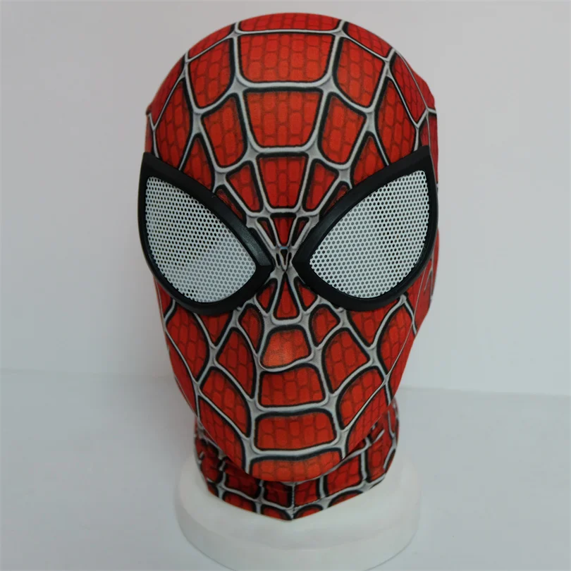 

Superhero Spider Masks Man Into Spider Verse Miles Morales Mask Cosplay Peter Parker Costume Zentai Spider helmet man Homecoming