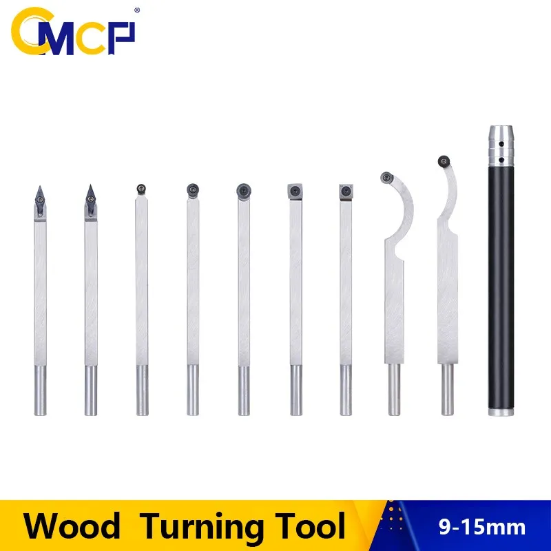 

CMCP Woodturning Tool Carbide Insert Cutter Swan Neck Wood Turning Lathe Chisel for WoodWorking Lathe Machine Wood Turning Tools