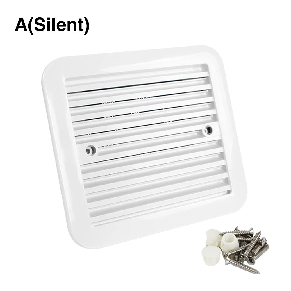 

Caravan Air Vent Bathrom Strong Wind Roof For RV Easy Install Silent Travel Exhaust Fan Car Interior Ceiling Mount Home Plastic