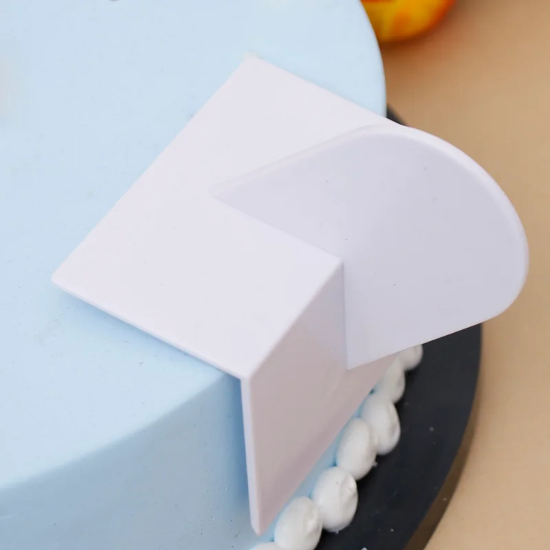 

1PC Food Grade Cake Smoother Tools Cake Decorating Sugar Craft Icing Mold DIY Baking Tool Cake Smoothing Rolled Fondant Spatulas
