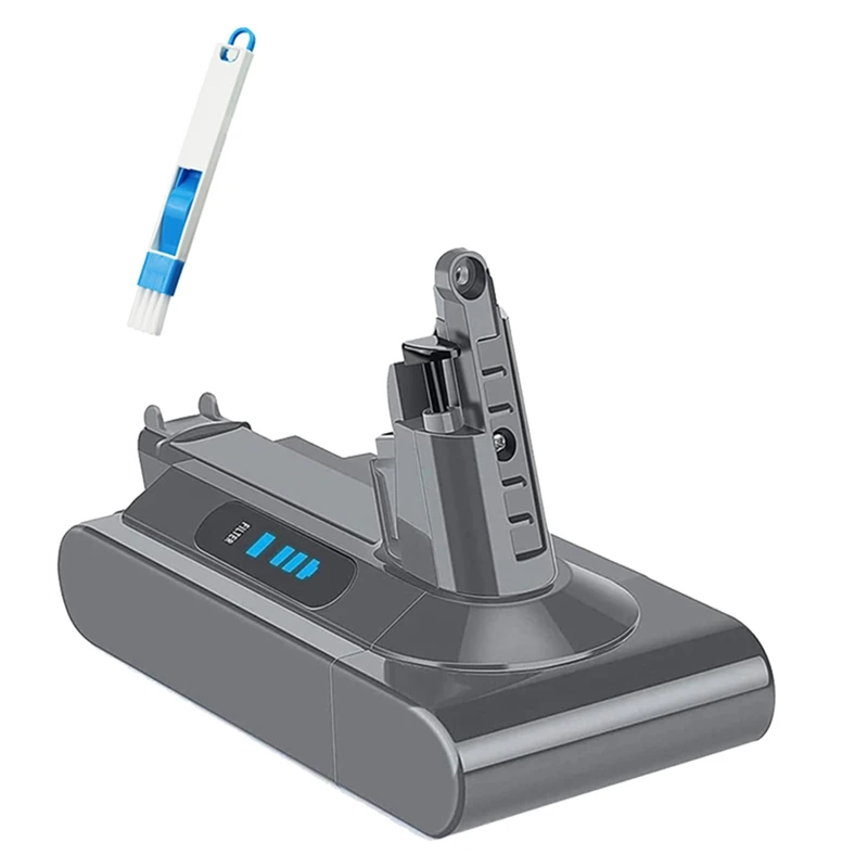 

Replace V10 Battery Adapter+Brush 21.6V For Dyson V10 SV12 V10 Fluffy V10 Animal Absolute Vacuum Cleaners