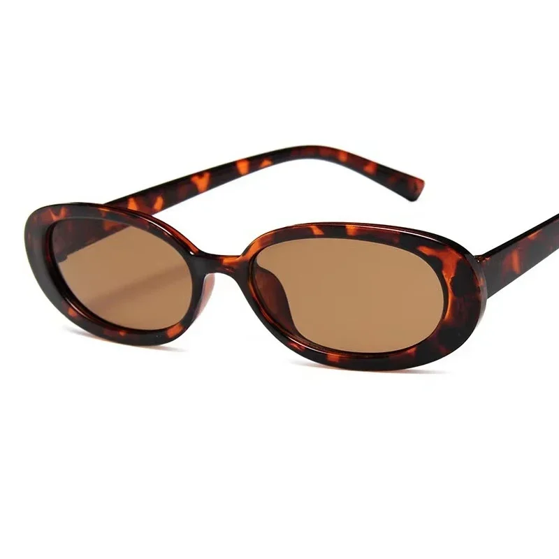 Модные поляризационные солнцезащитные очки для женщин с защитой UV400 в овальной