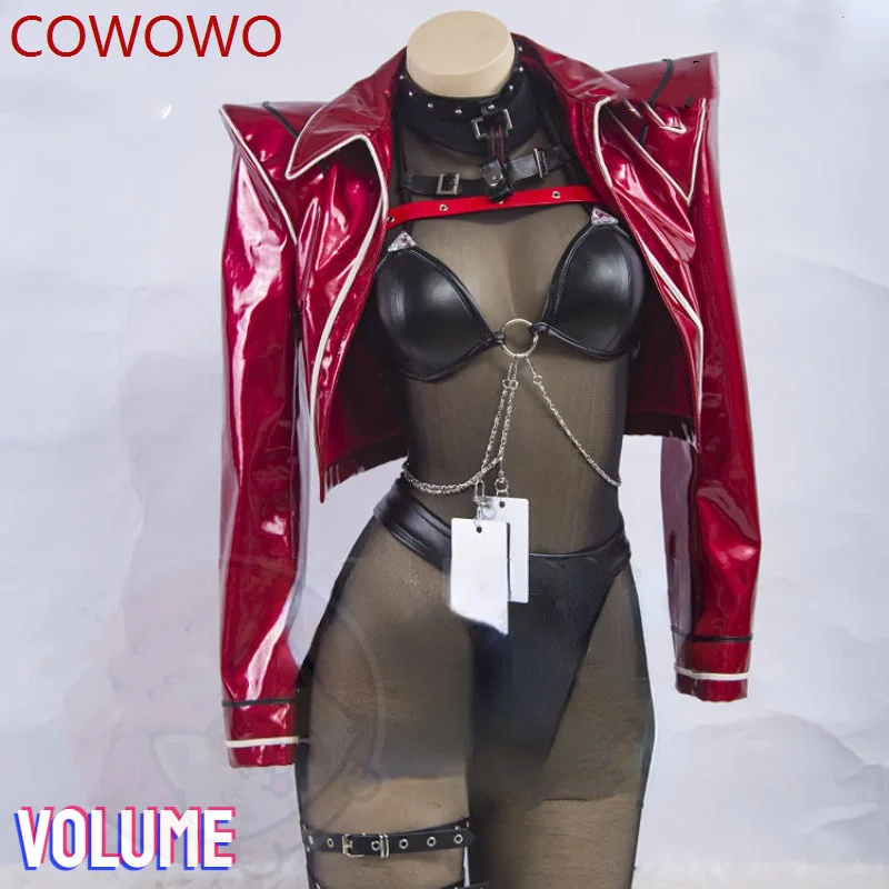 

COWOWO Game NIKKE Volume Cosplay Costume Game Cos Nikke The Goddess of Victory Cosplay Hip Hop Volume Costume and Cos Wig