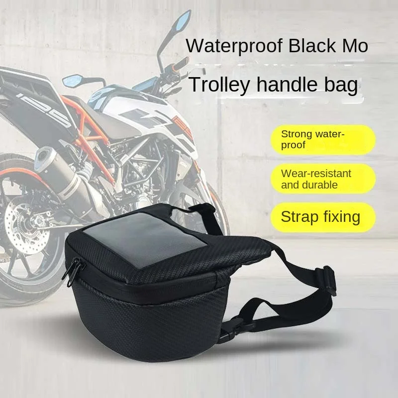 

Motorcycle Handlebar Bag Fuel Tank Bag Front GPS Mobile Phone Touch Screen Backpack for Pedal motorcycle Electric scooter K
