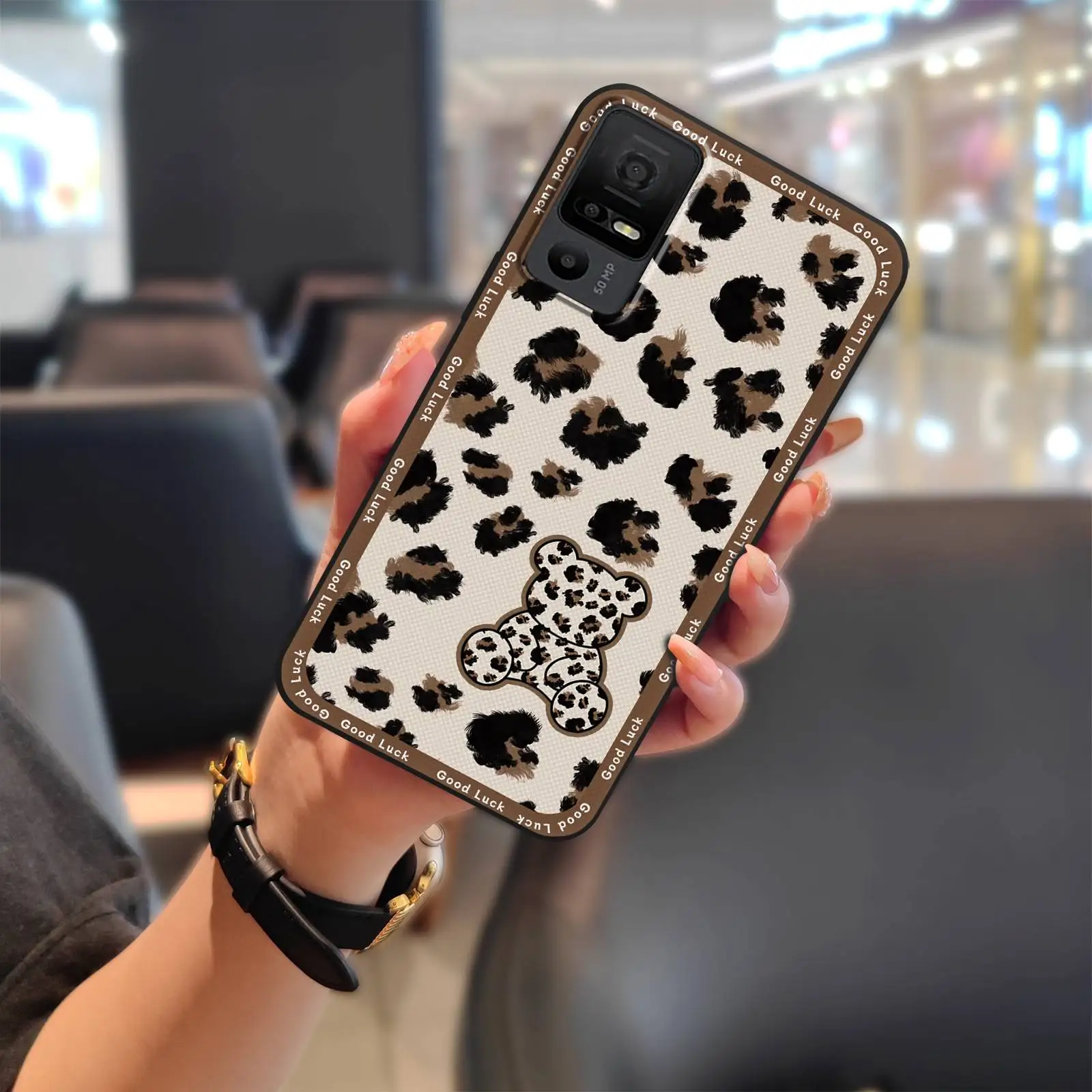 Симпатичная Противоударная фотобумага для TCL 40XE чехол телефона/40X 5G/40nxt бумажная