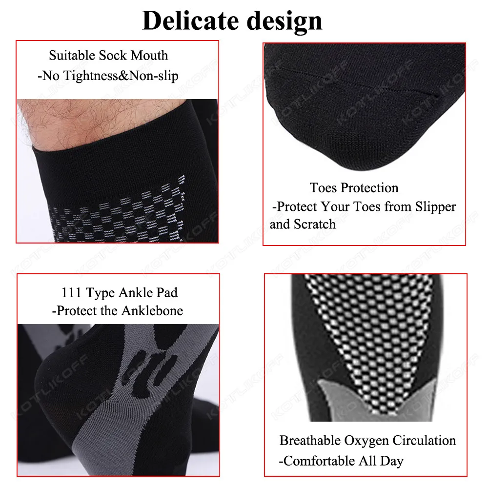 2 шт. компрессионные чулки прокладка для кровообращения акция похудения бега