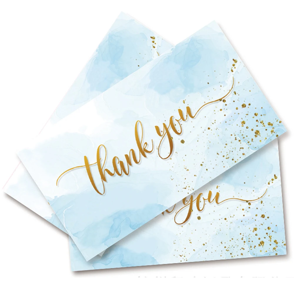 

50 пустых открыток с благодарностью