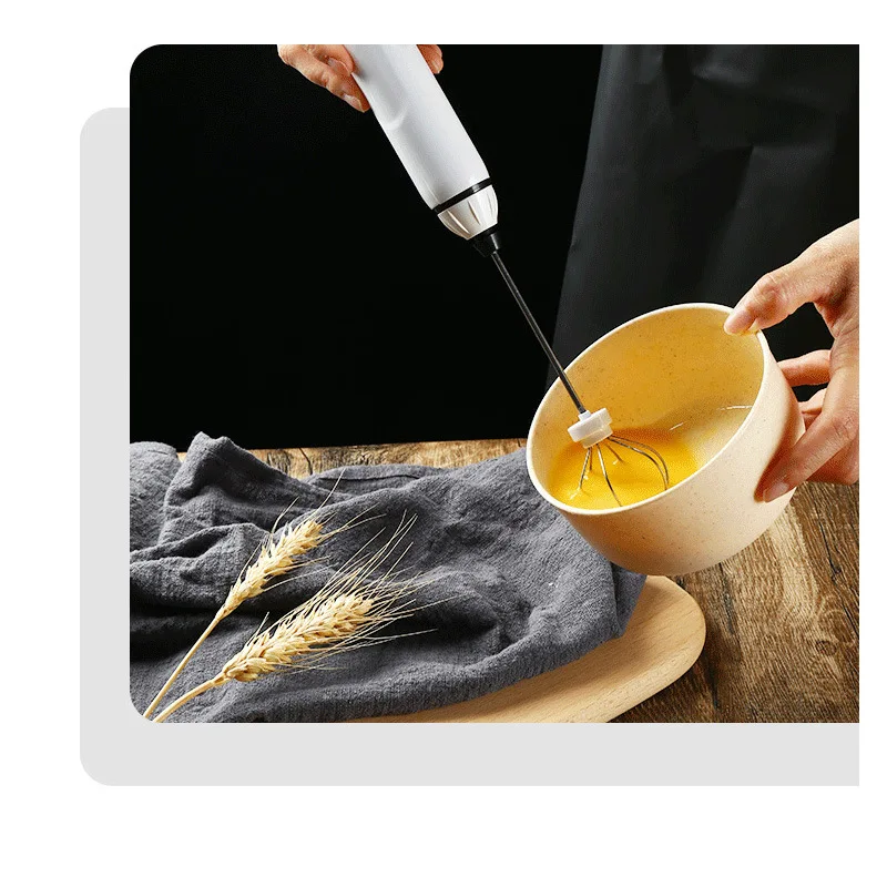 Венчик для взбивания яиц из нержавеющей стали Электрический венчик небольшой