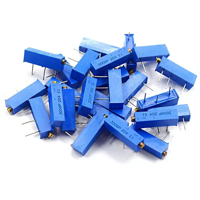 

10PCS 3006P Precision Multi-turn Adjustable Potentiometer 1K 2K 5K 10K 20K 50K 100K 200K 500K 100R 200R 500R 1M 100 200 500 Ohm