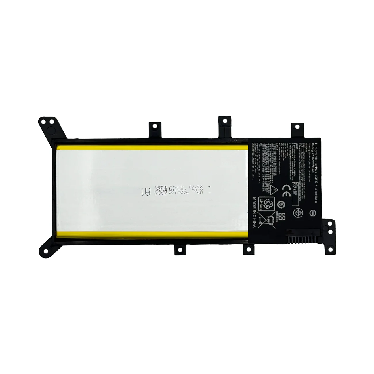 C21N1347 Аккумулятор для ноутбука ASUS K555L F555L A555L X555L X555M F554L X554L VM590L VM590M FL5500L W519L W509L R556L R557L