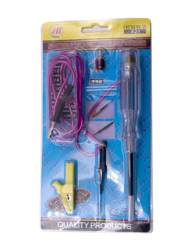 

Auto Vehicle Car for Dc 6V 12V 24V Test Light Circuit Electric Tester Probe Pen with LED Light for Repairing F19A