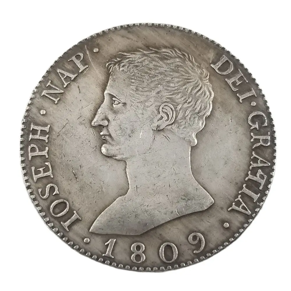 

Spain Commemorative Coins Collection 1809 20 Reales - Joseph Napoleon Souvenir Home Decoration Crafts Desktop Ornaments