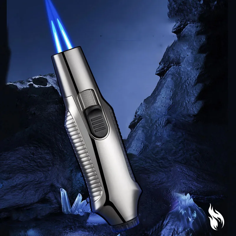 

Новый ручной маленький пистолет-распылитель, портативный уличный пистолет-распылитель для кемпинга, ветрозащищенный, 1300 °, цвет синий, фонарь, подарок для мужчин