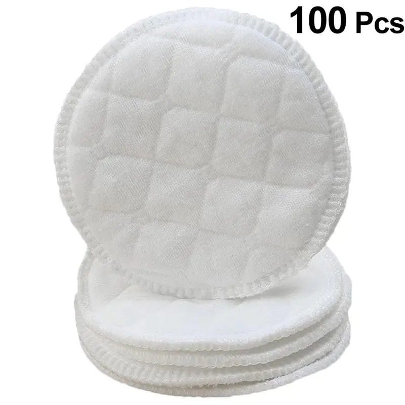 

100 шт., моющиеся трехслойные прокладки для кормления грудью