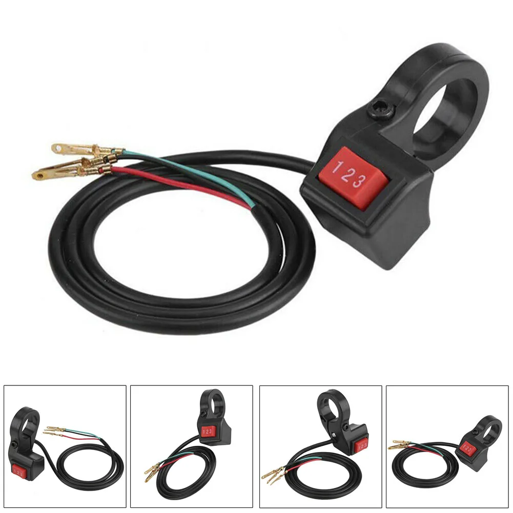 

Tool Module Switch Plastic Replacement 22mm Headlebar Accessories Black