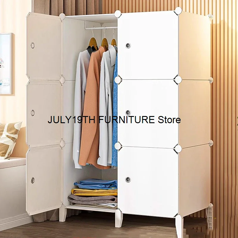 Пластиковый органайзер шкаф для хранения шкафы одежды портативная мебель