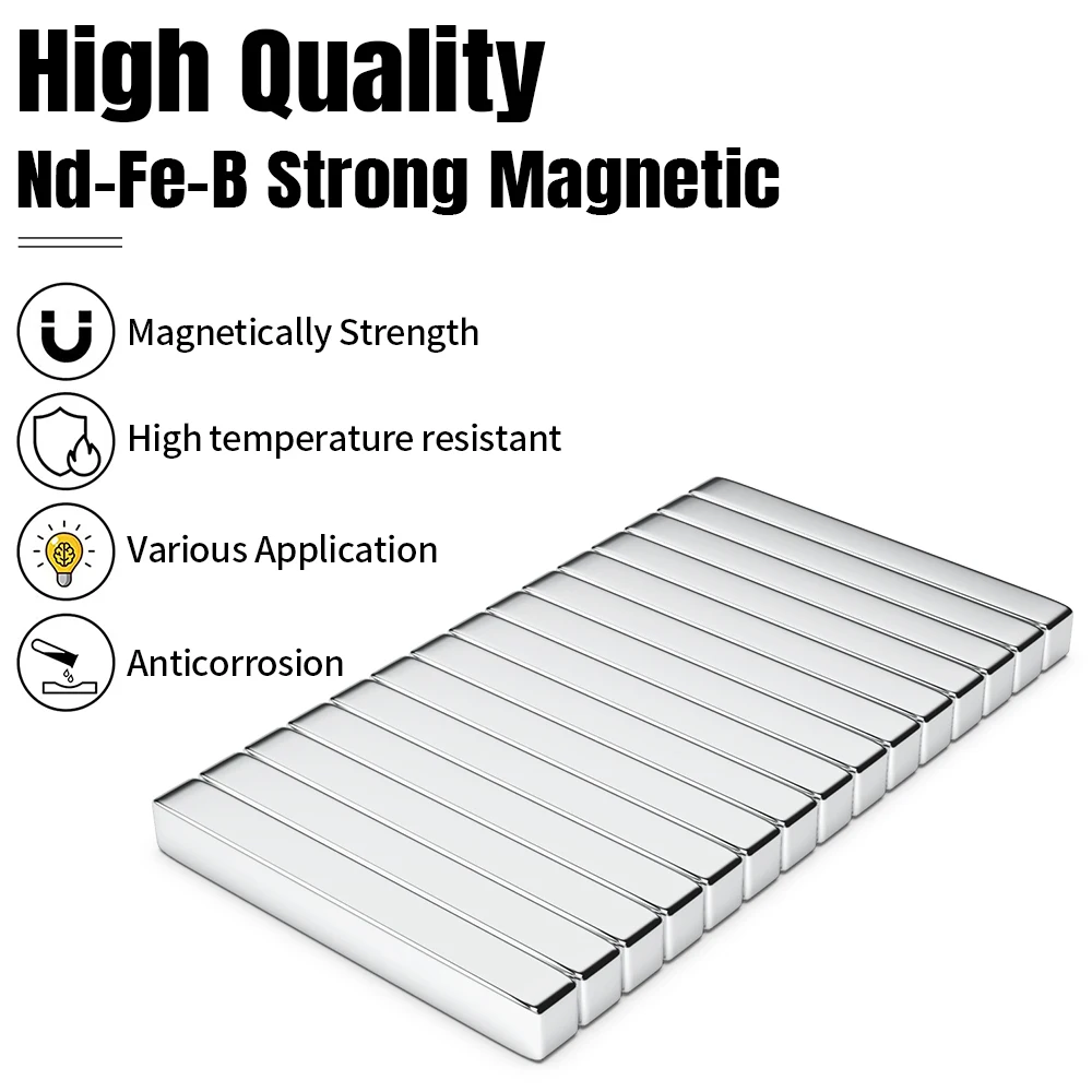 2/5/10/20/50 шт. 40x5x5 N35 Неодимовый магнит 40 мм X 5 блок NdFeB сверхмощный сильный постоянный