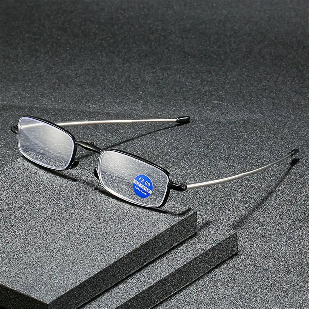 

Women Men Lightweight +1.00~+4.0 Diopter Metal Frame Eyeglasses Reading Glasses Vision Care Presbyopia Eyewear