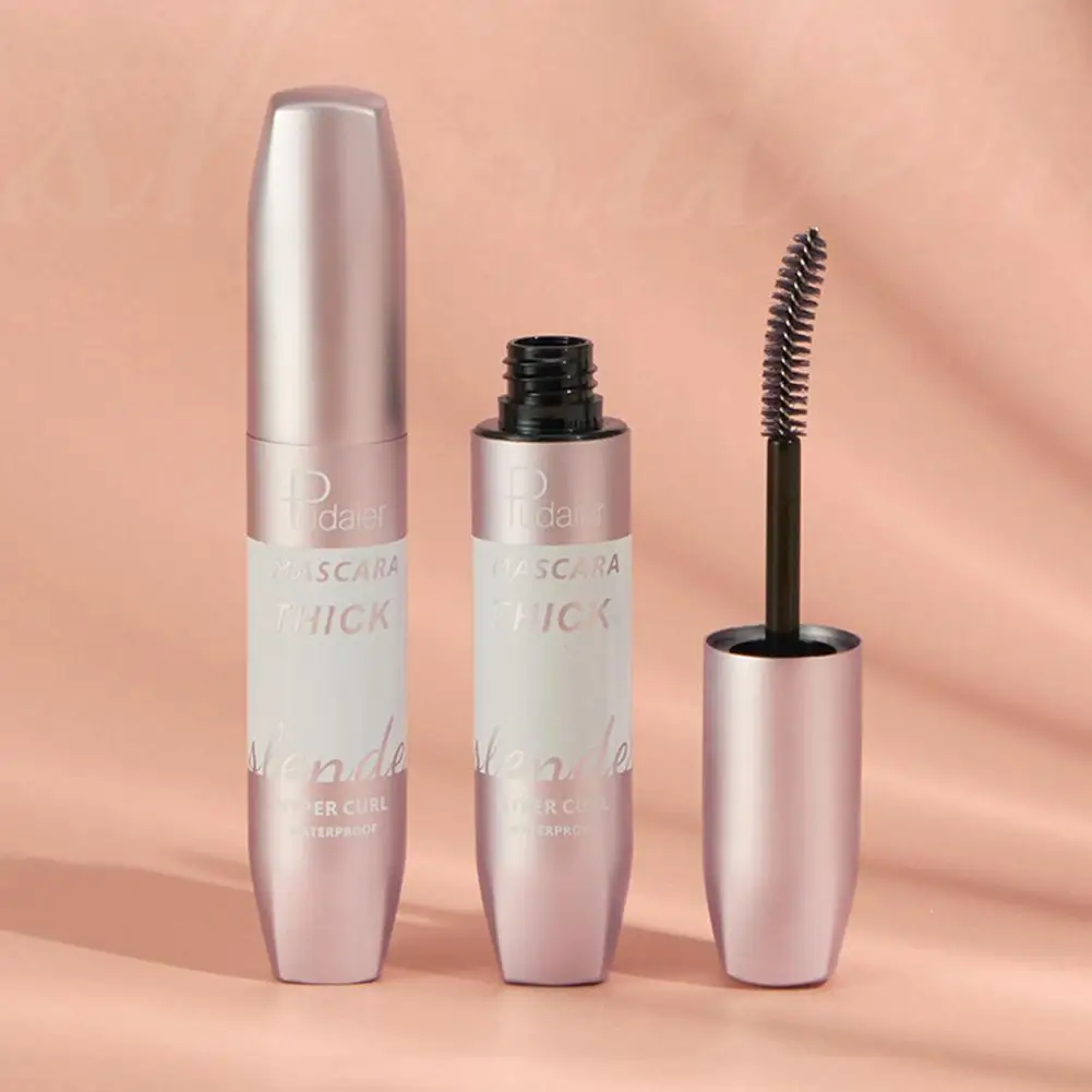 

Модная тушь для ресниц 4D с эффектом завивки, Удлиняющая Тушь для ресниц, многофункциональная плотная тушь для ресниц