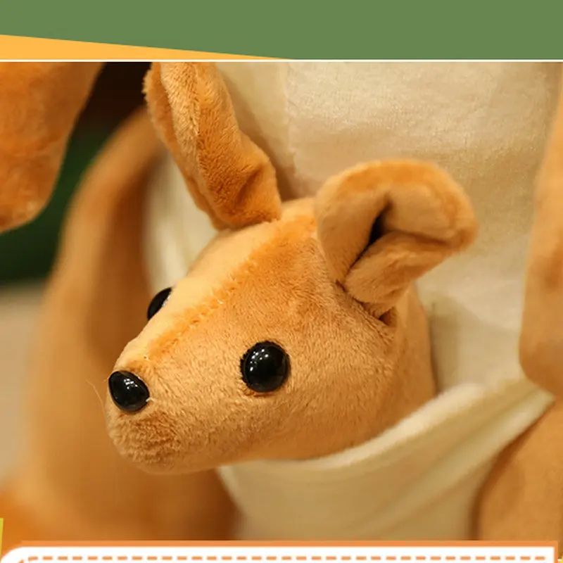 32-65 см милая плюшевая игрушка-кенгуру мягкая кукла с животным украшение для