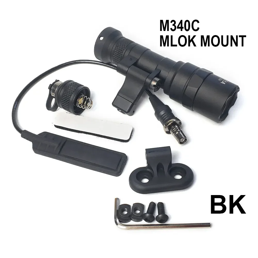 SOTAC Тактическое снаряжение M640V M640DF M340V Фонарик Светодиодный фонарь для разведки