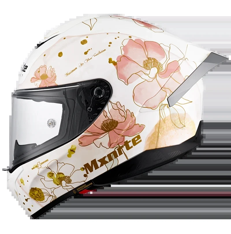 Оригинальный шлем Mxnrte Lotus Pond для мужчин и женщин анфас мотоциклетный внедорожный