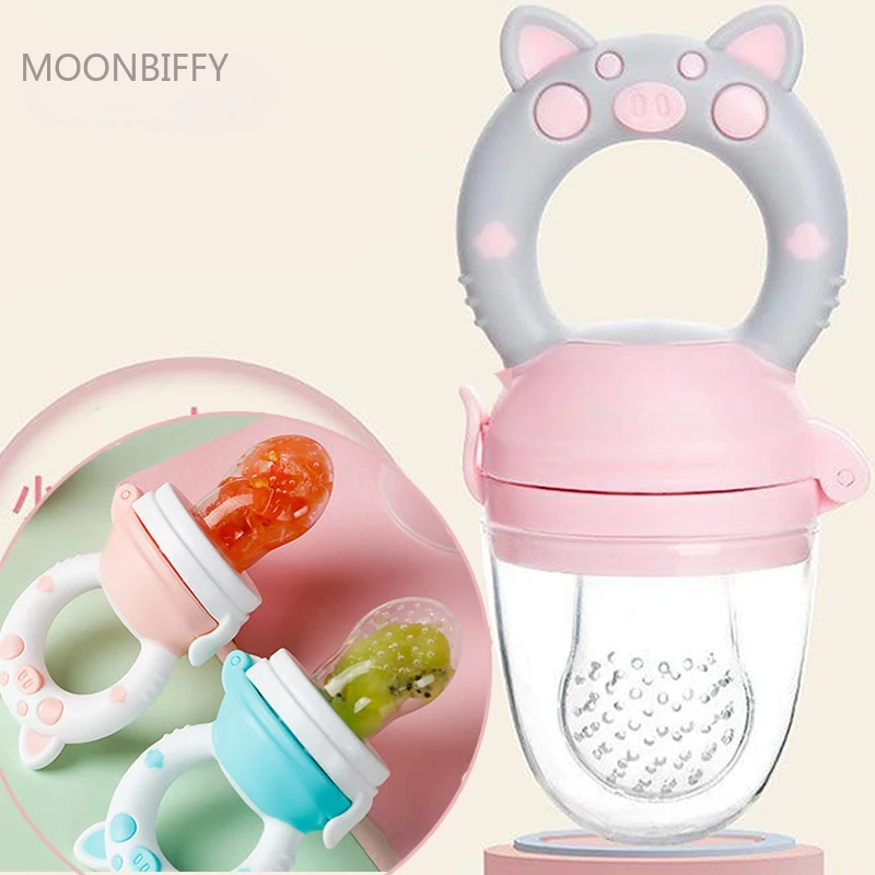 

Nipple Pacifier Feeder for Baby Safety Silicone Training Nipple Milk Fresh Fruit Nibbler Teat Pacifier Bottles Feeding BPA Free