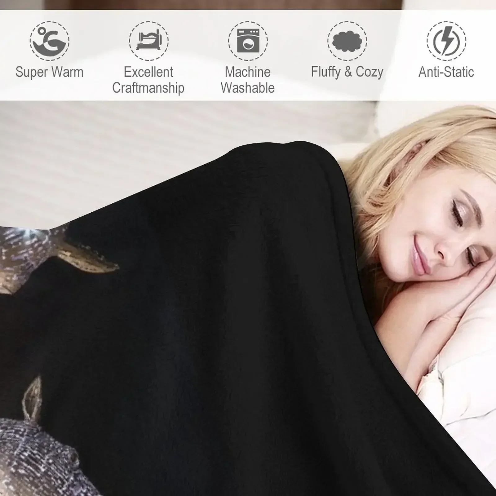 Одеяло Келки ночью Движущиеся одеяла для дивана