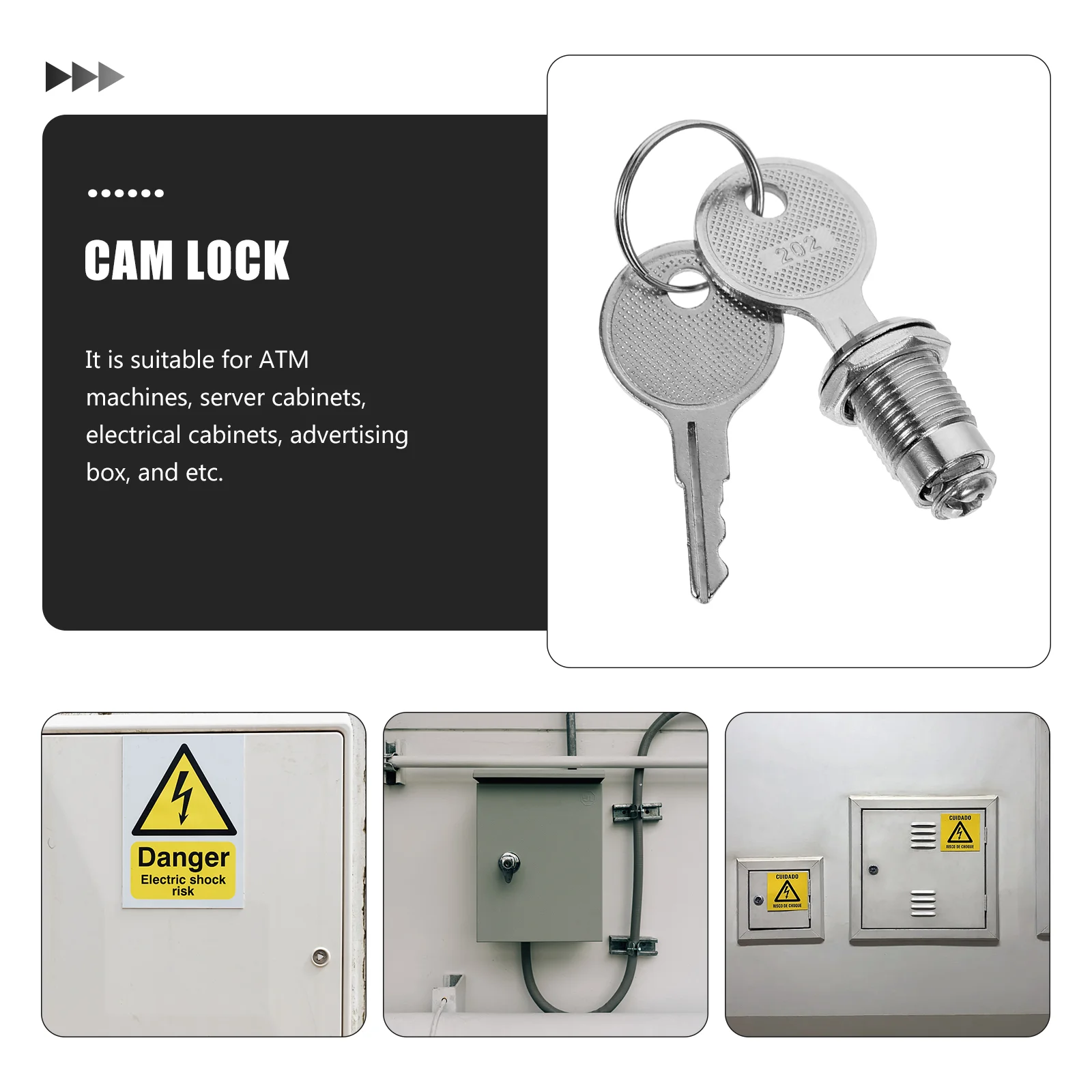 2 комплекта замков для шкафа с кулачковым замком и ключами отделение автофургона