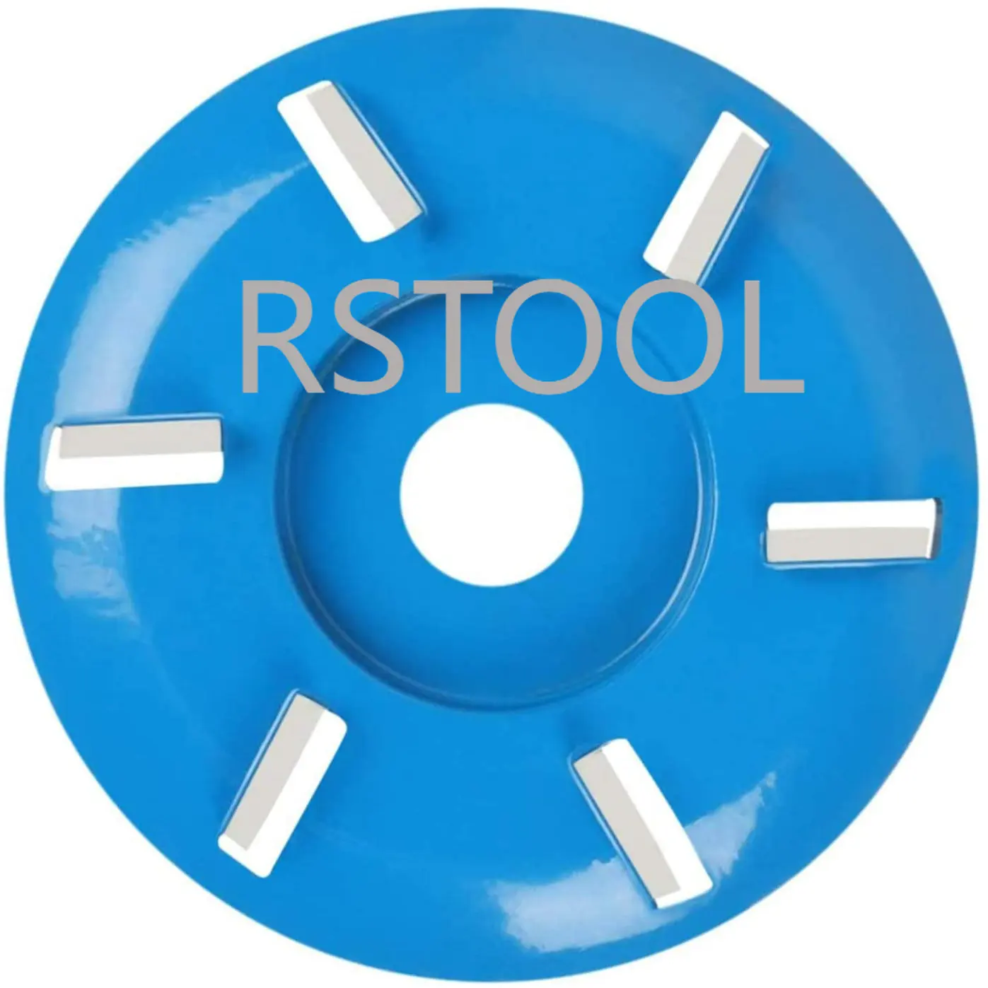 Wood Grinding Wheel Rotary Disc,6 Teeth Wood Turbo Carving Disc Angle Grinder Disc 5/8