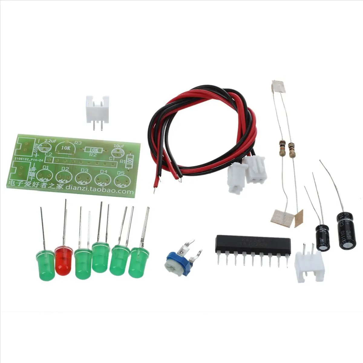 Фото 6X KA2284 Измеритель уровня звука с LED-индикатором, набор для самостоятельной сборки, для Arduino №5