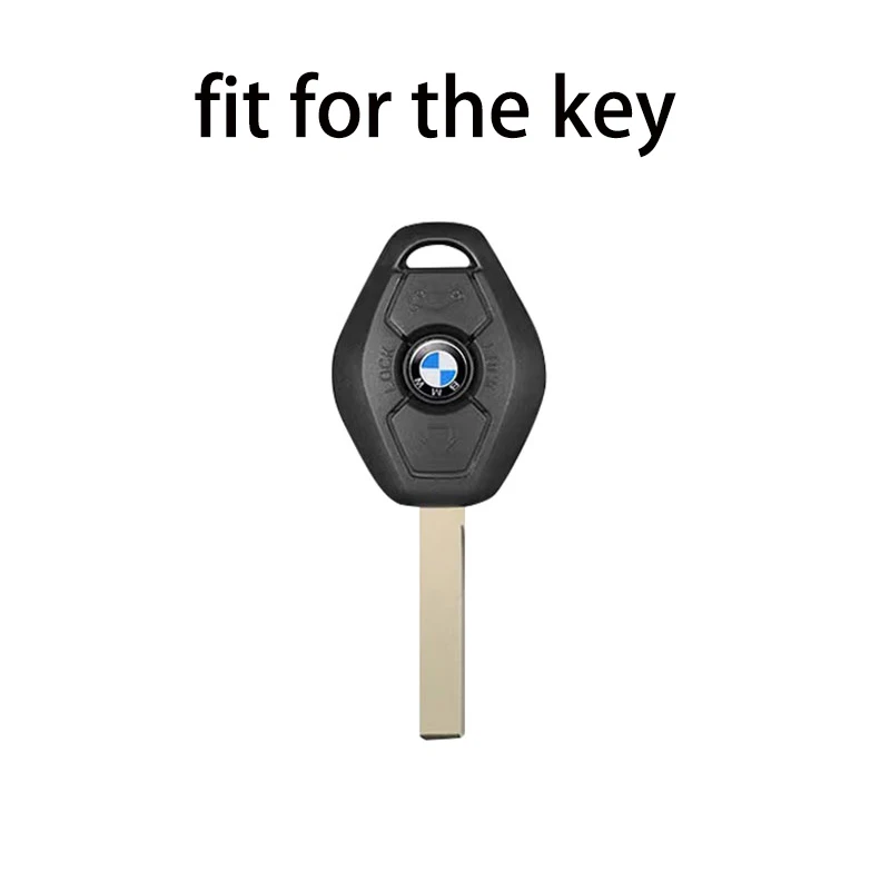 Силиконовый чехол для автомобильного ключа из цинкового сплава BMW X5 E53 X3 F83 E46 E39 E38