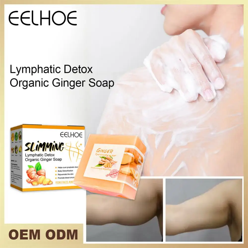 

Lymphatic Detox Organic Ginger Soap 100g Weight Loss Ginger Soap Slimming Tummy Ginger Soaps Ginger Lymphatic Drainage For Women