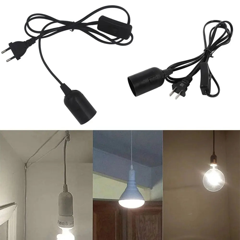 

Висячий фонарь, кабели питания E27, основание лампы, патрон, розетка, переключатель ВКЛ./ВЫКЛ. Для подвесных светодиодных ламп 1,8 м