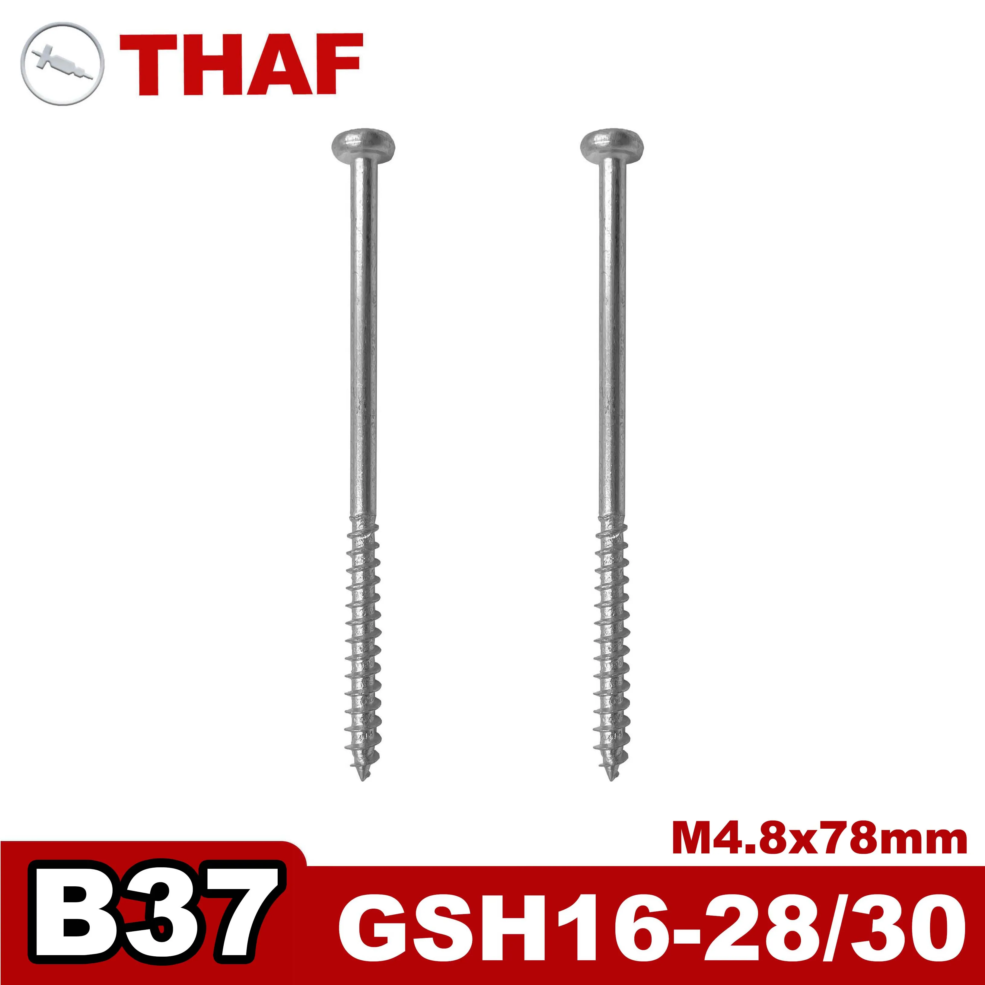 

Replacement Spare Parts Tapping Screw 4,8x78 MM, TORX T-20 for Bosch Demolition Hammer GSH16-28 GSH16-30 B37