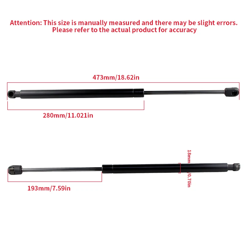 2 шт. стойки газа задней двери багажника для VW Passat B6 3C5 Estate 2005-2011 OEM # :3C 9827550 А 3С 3C Б