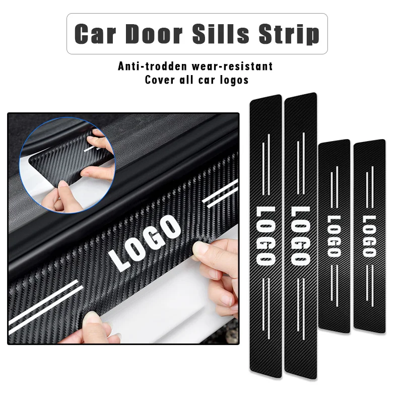 

Universal Car Door Sill Door Edge Stickers Protect for Suzuki Swift Samurai Vitara Jimny Grand Vitara Ltz 400 Car Accessories