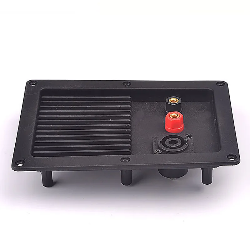 Audio Plastic Junction Box Louver Terminal Block Audio Input And Output Rear Panel Wiring Box DIY Audio Accessories
