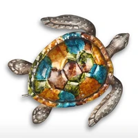 creative interior soft decoration crafts colorful little turtle wall hanging wall art wall hanging for home decoration