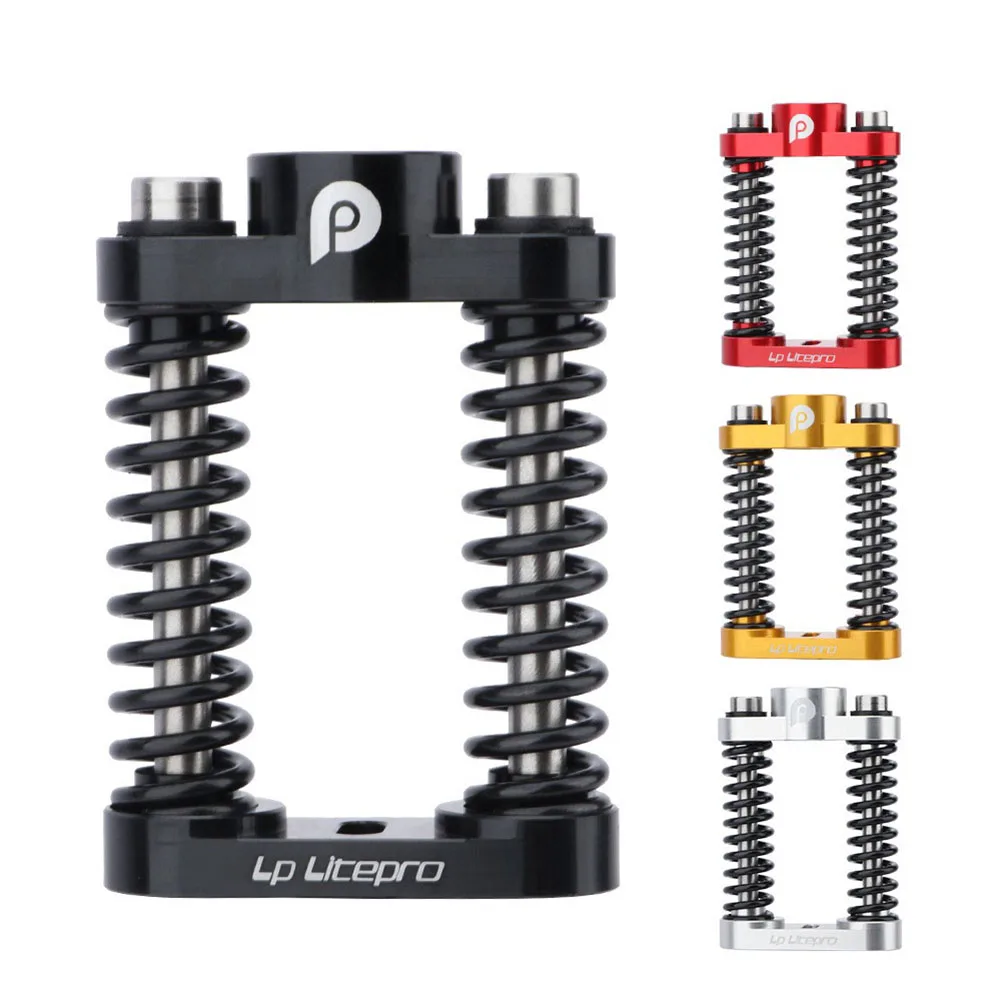 

Shock Spring Shock Absorber Comfortable Dual For P40 R20 Bike Front Suspension Lightweight CNC Precision Machining