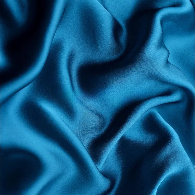 Новинка Тяжелая шелковая ткань 22 м креп-атлас простая 100% подкладка из парчовой