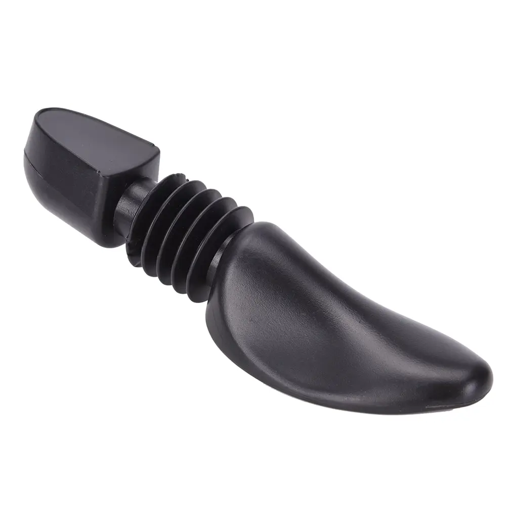 

1Pair Unisex Men Women Adult Black Adjustable Shoe Stretcher Shaper with Stretch Spring Width and Length Shoe Care Set Shoe Tree