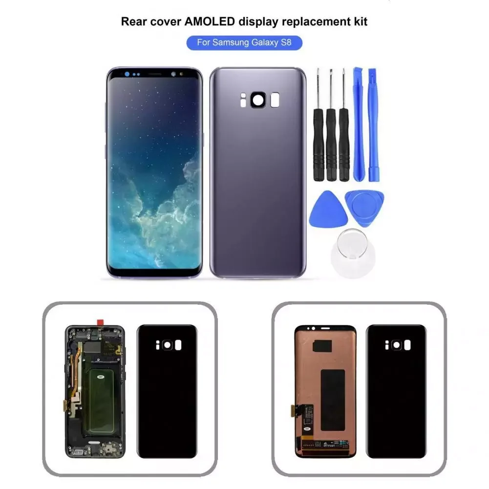 

Easy Installation Phone Accessory AMOLED LCD Display Screen Repair Parts for Samsung Galaxy S8 G950 SM-G950F