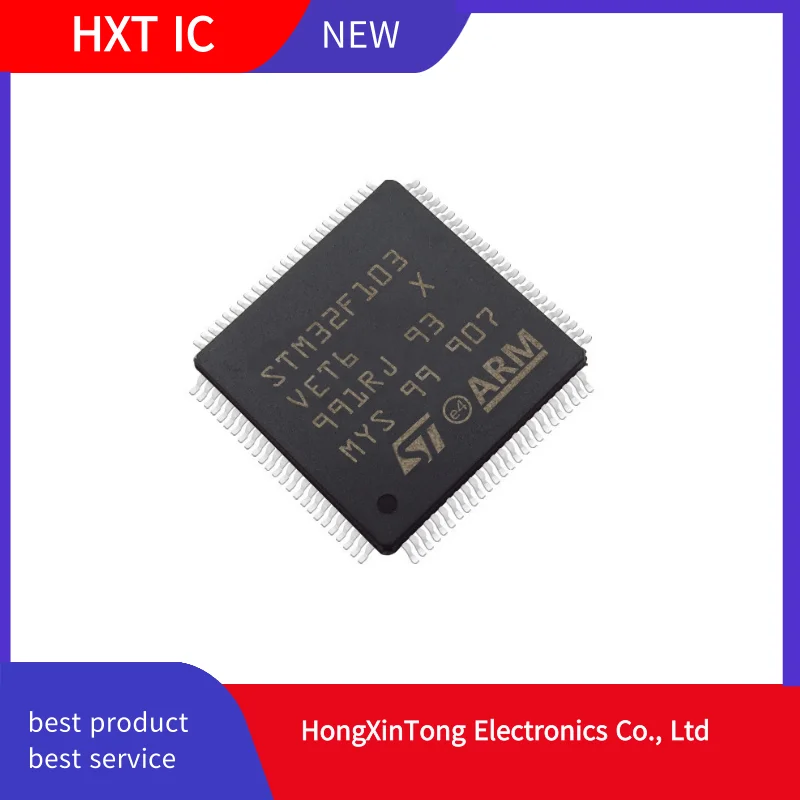 2PCS/LOT STM32F103VET6 LQFP100 | Integrated Circuits