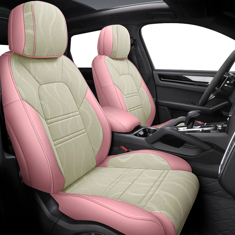 

FUZHKAQI Custom Leather car seat covers For BMW 1 Series E81 E82 E87 E88 F20 F21 F52 F40 2 Series F22 F23 F44 F45 F46 car seats