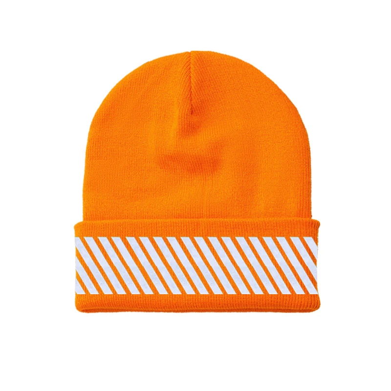 

Светоотражающая шапка, зимняя ветрозащитная и морозостойкая вязаная шапка, шапка, мужская уличная велосипедная лыжная теплая шапка